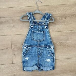 Baby Gap Shortalls Denim Shorts 2T